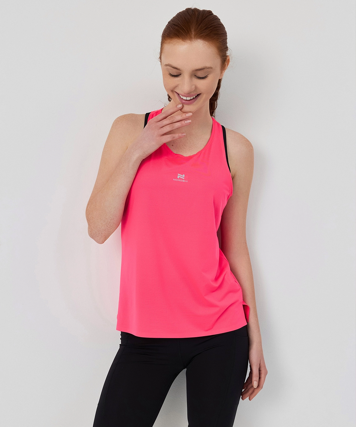 Майка Nordski Stayer Neon Pink W