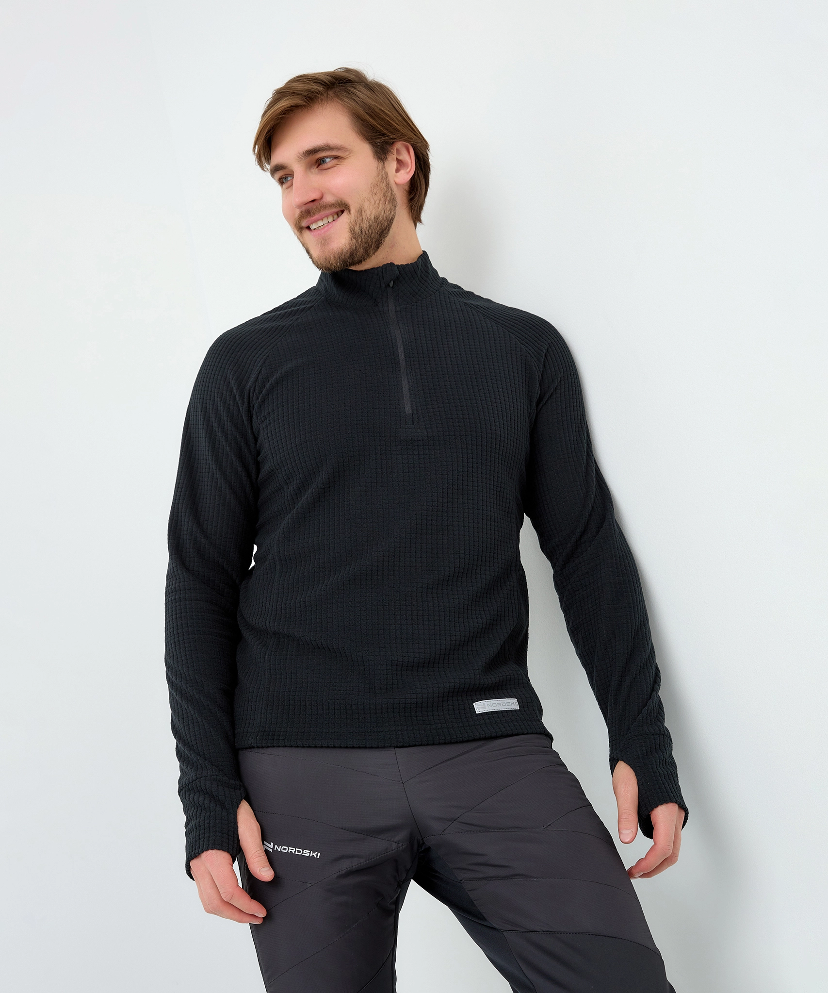 Лонгслив Nordski Pro Energy Black