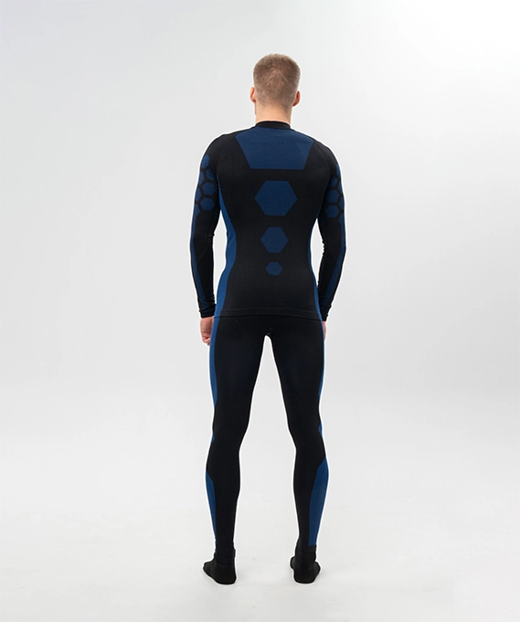 Комплект термобелья Nordski Snake Black/Blue