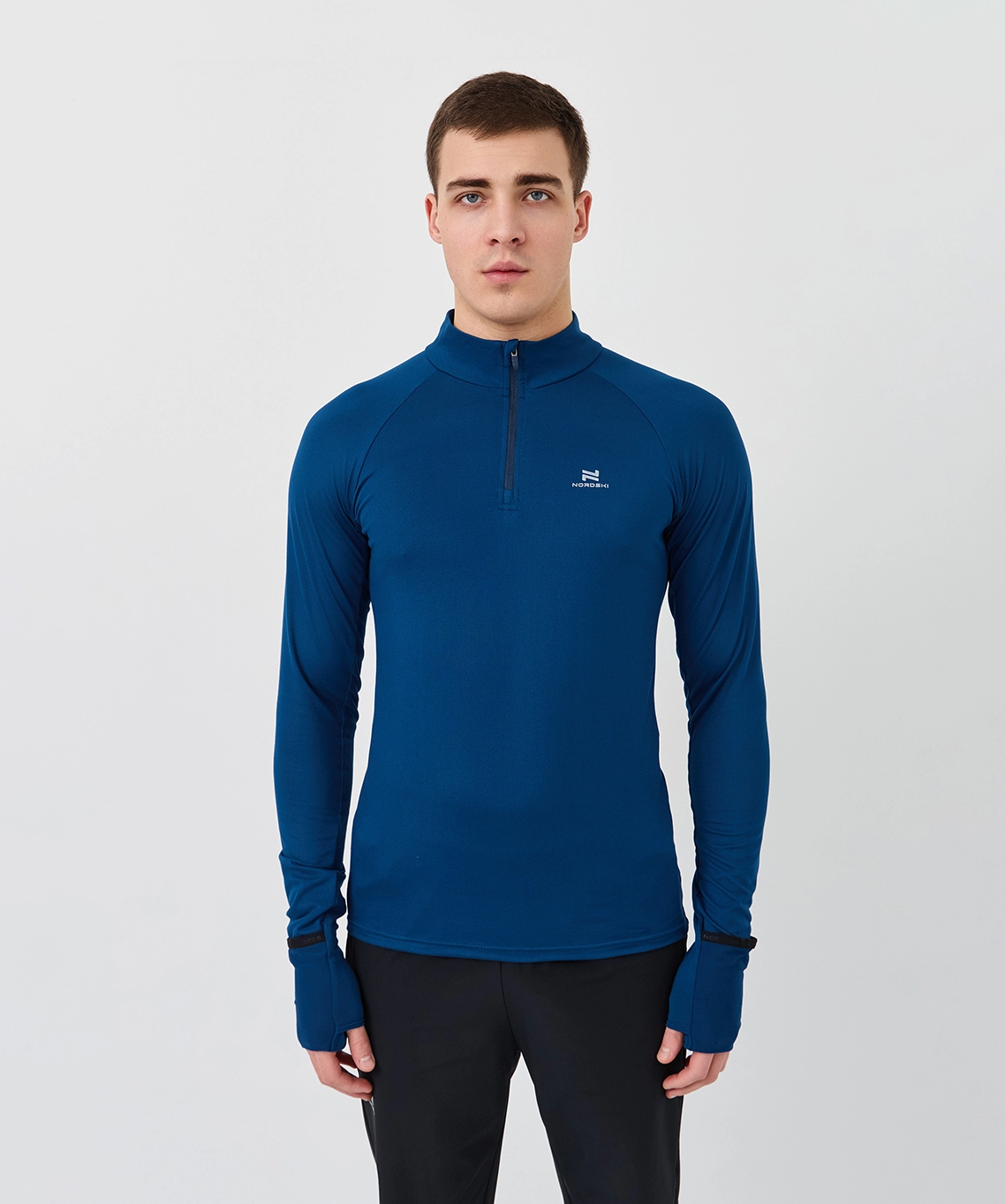 Лонгслив Nordski Pro Hand Dark Ocean
