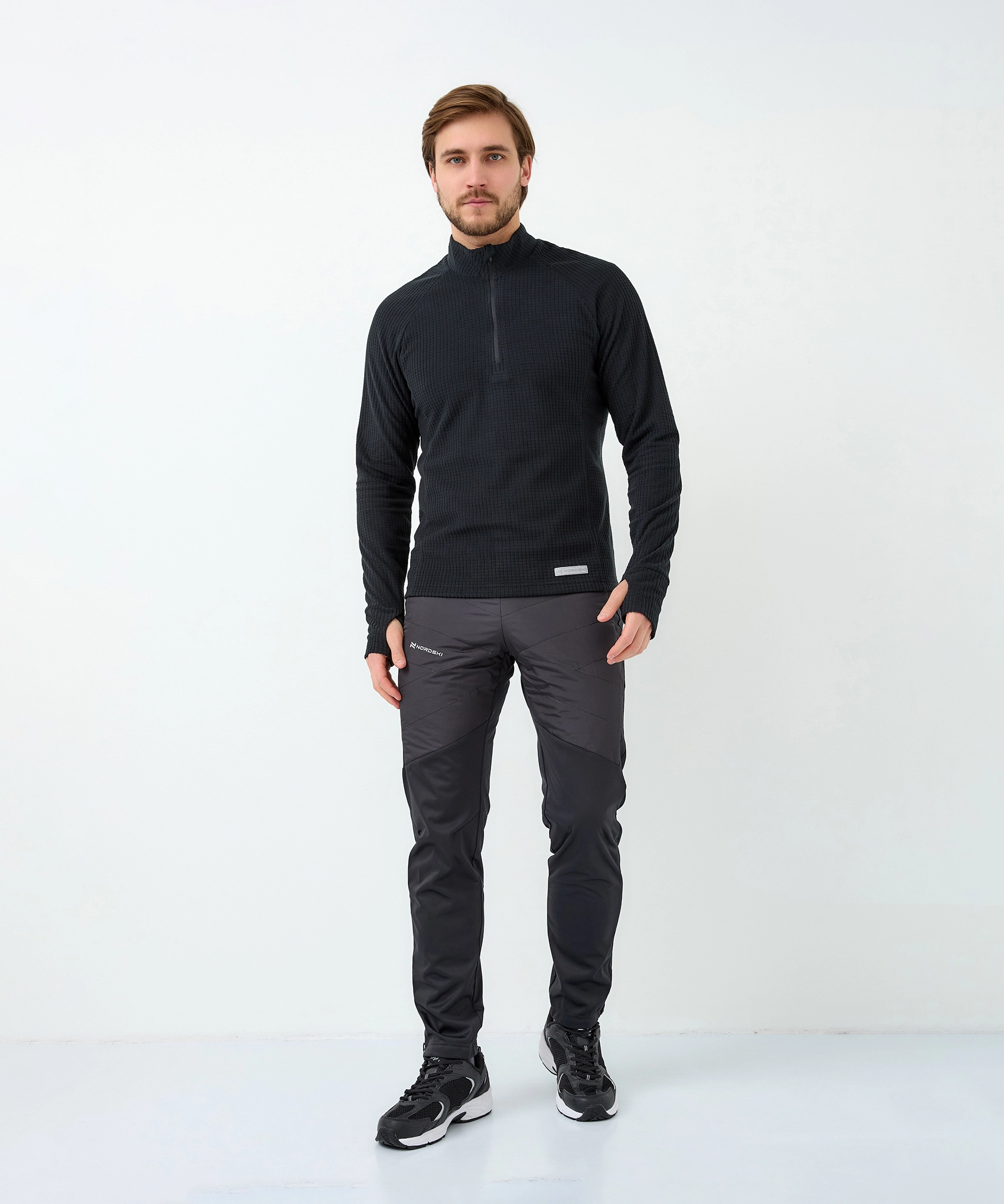 Лонгслив Nordski Pro Energy Black