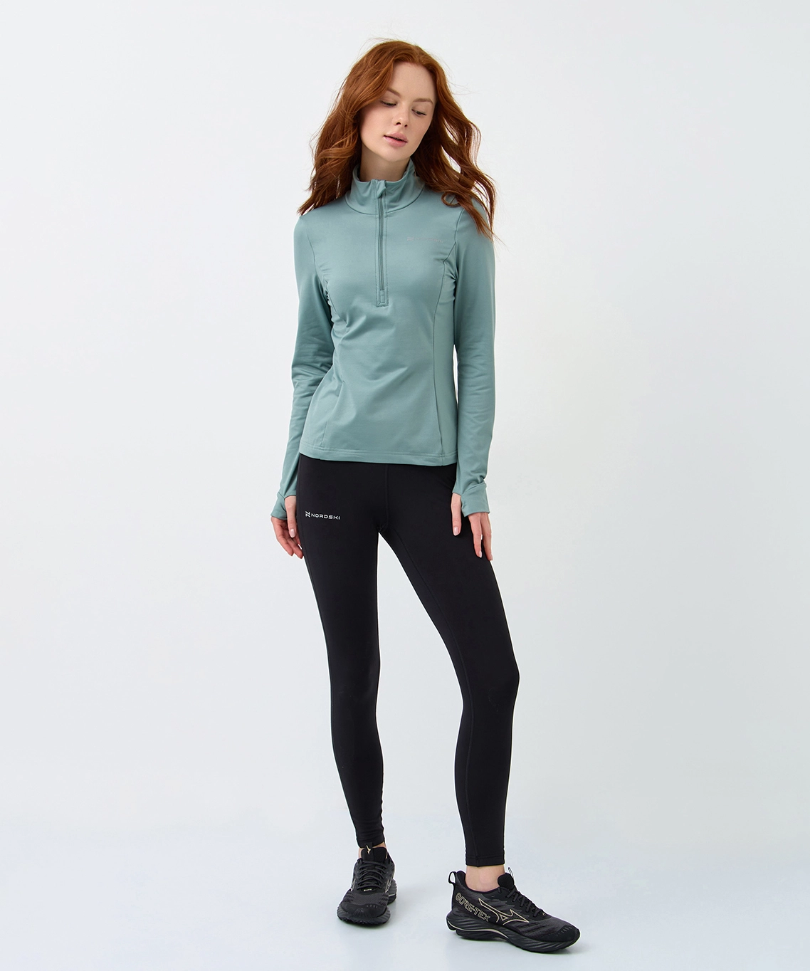 Лонгслив Nordski Warm Ice Mint W