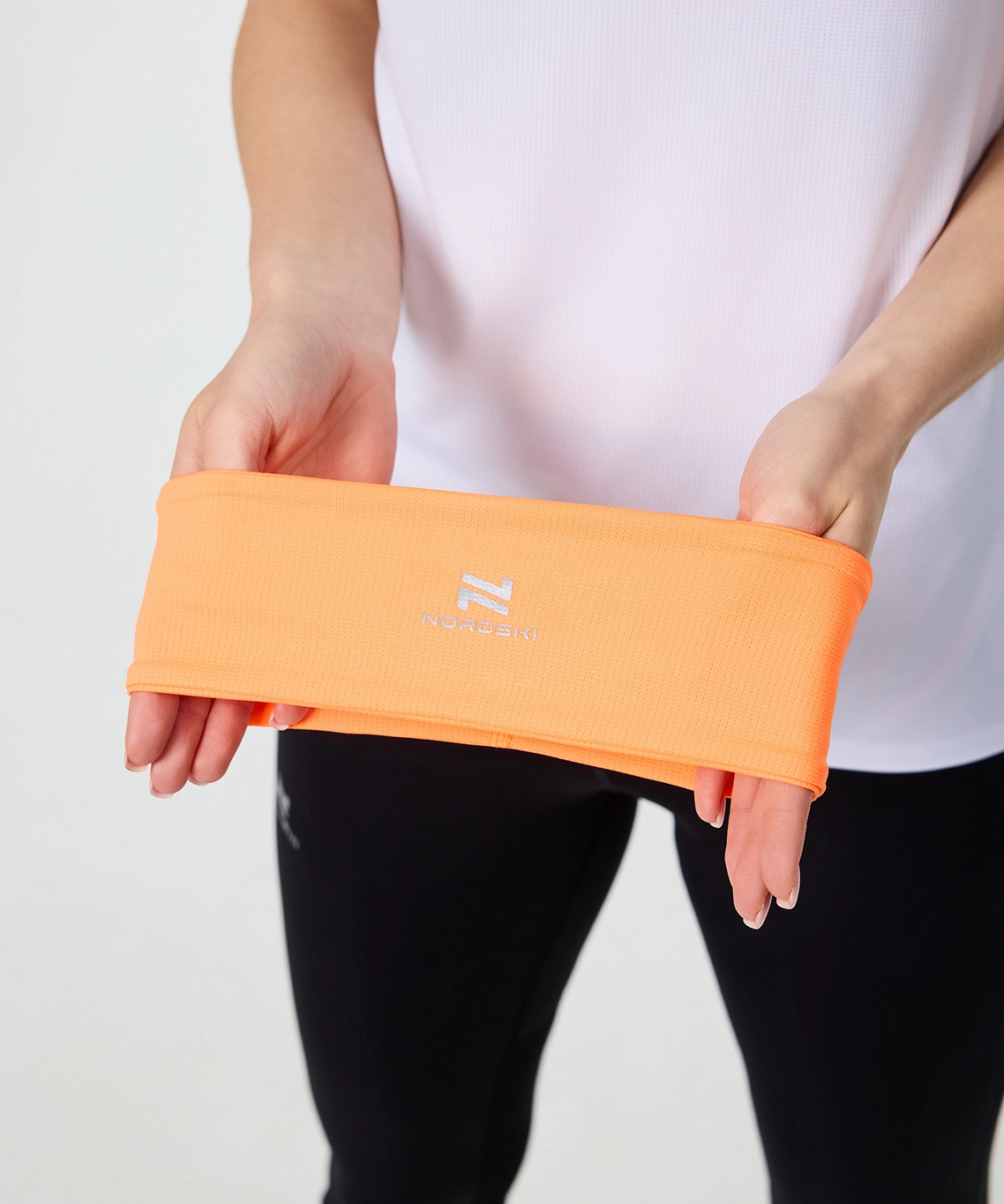 Повязка Nordski Run Neon Orange