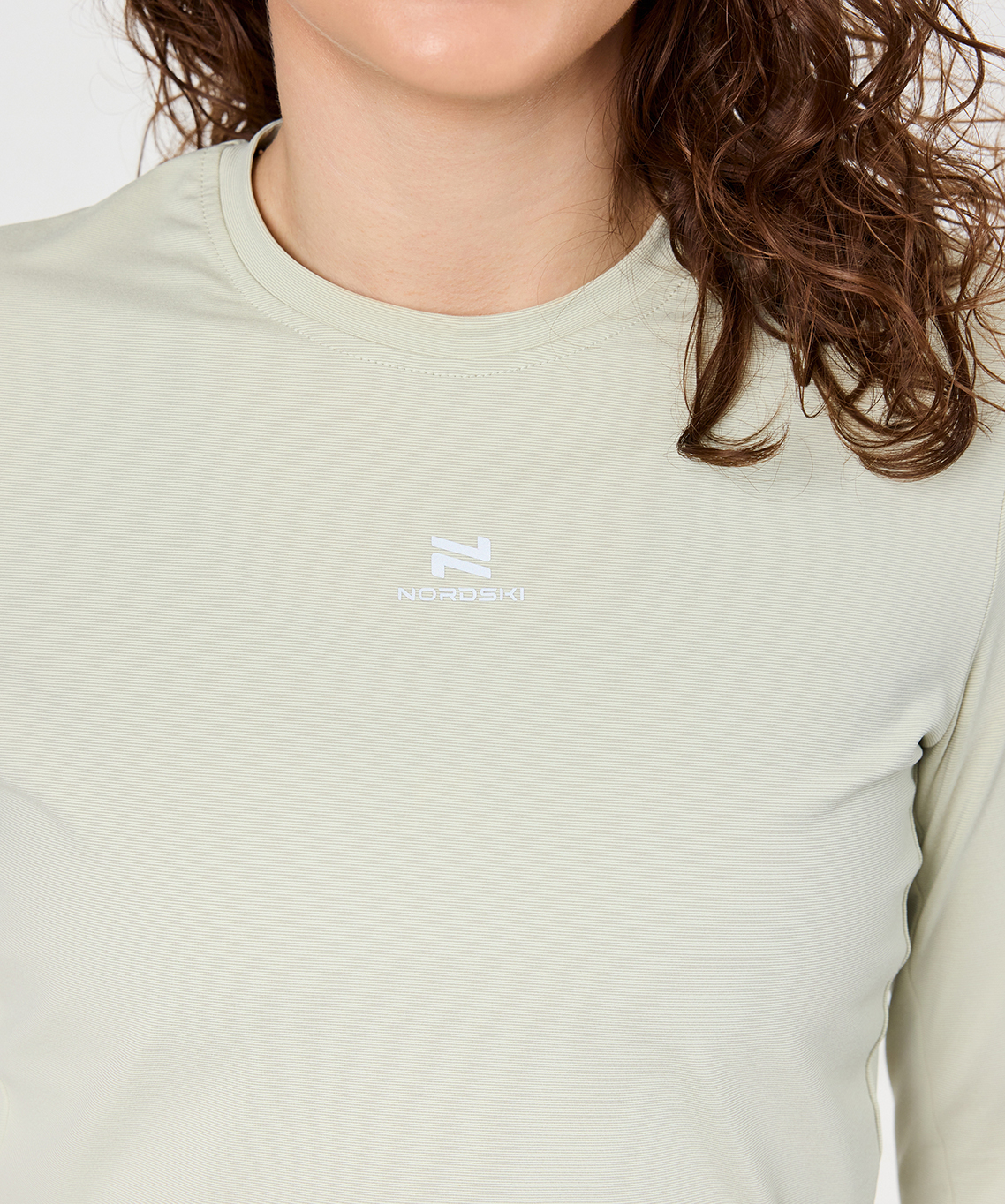 Лонгслив Nordski RunTech Smoky Green W