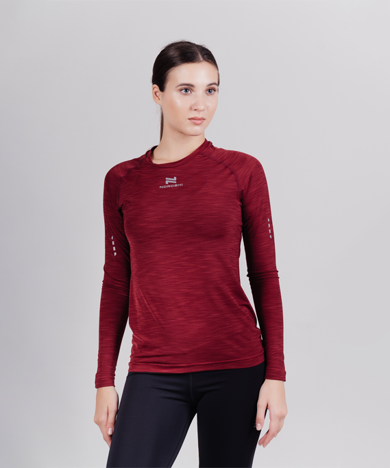 Футболка Nordski Pro Ruby W с длинным рукавом