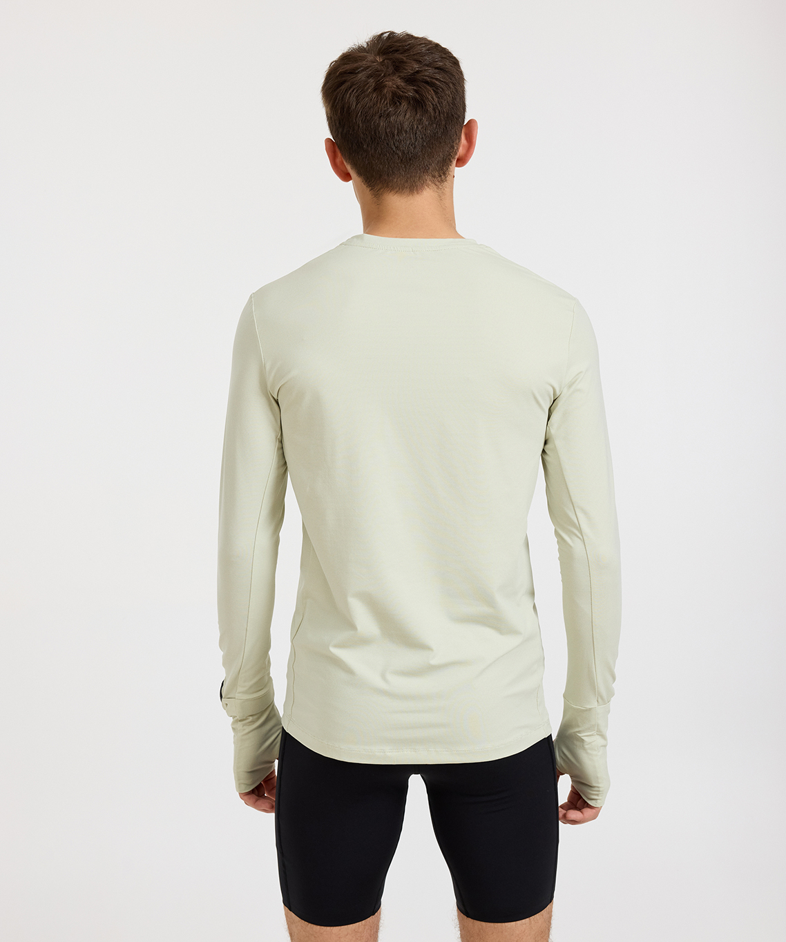 Лонгслив Nordski RunTech Smoky Green