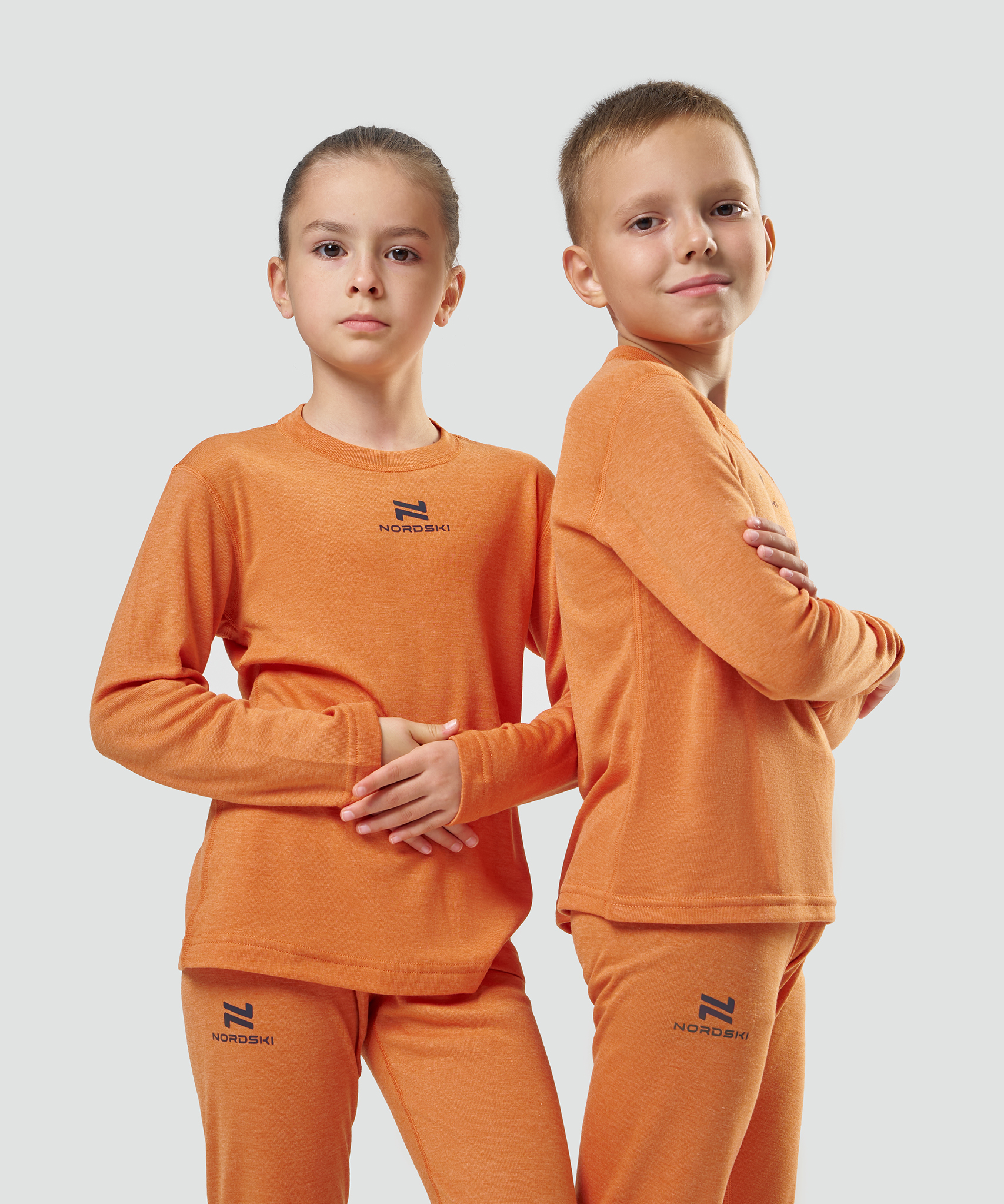 Комплект термобелья Nordski Jr. Soft Orange