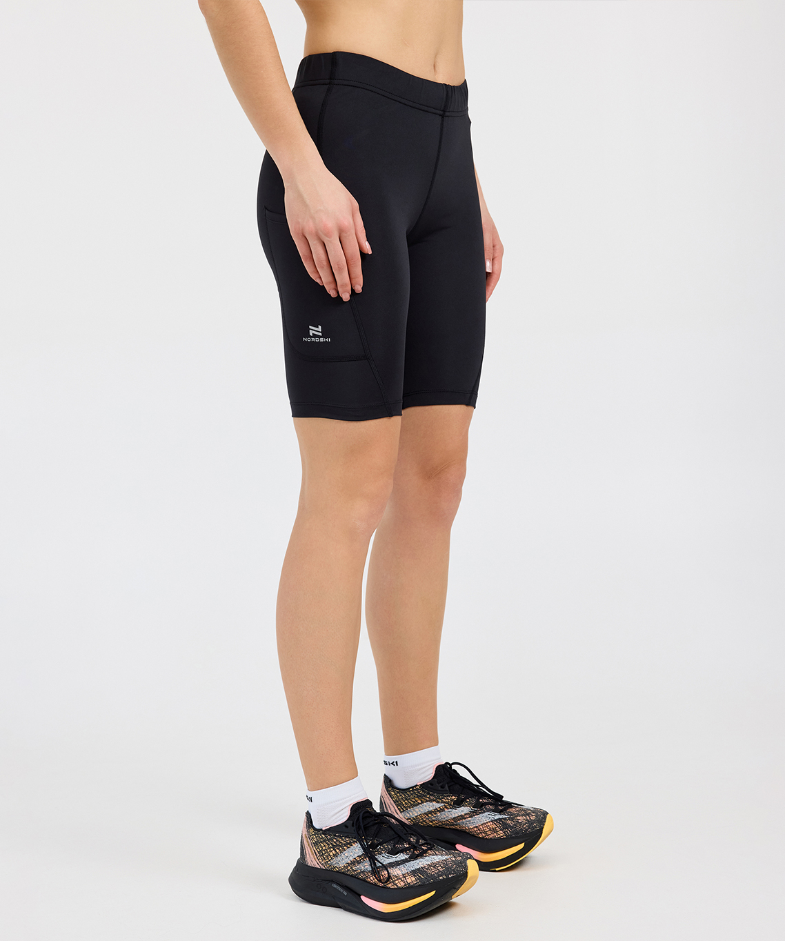 Шорты обтягивающие Nordski Run 2.0 Black W