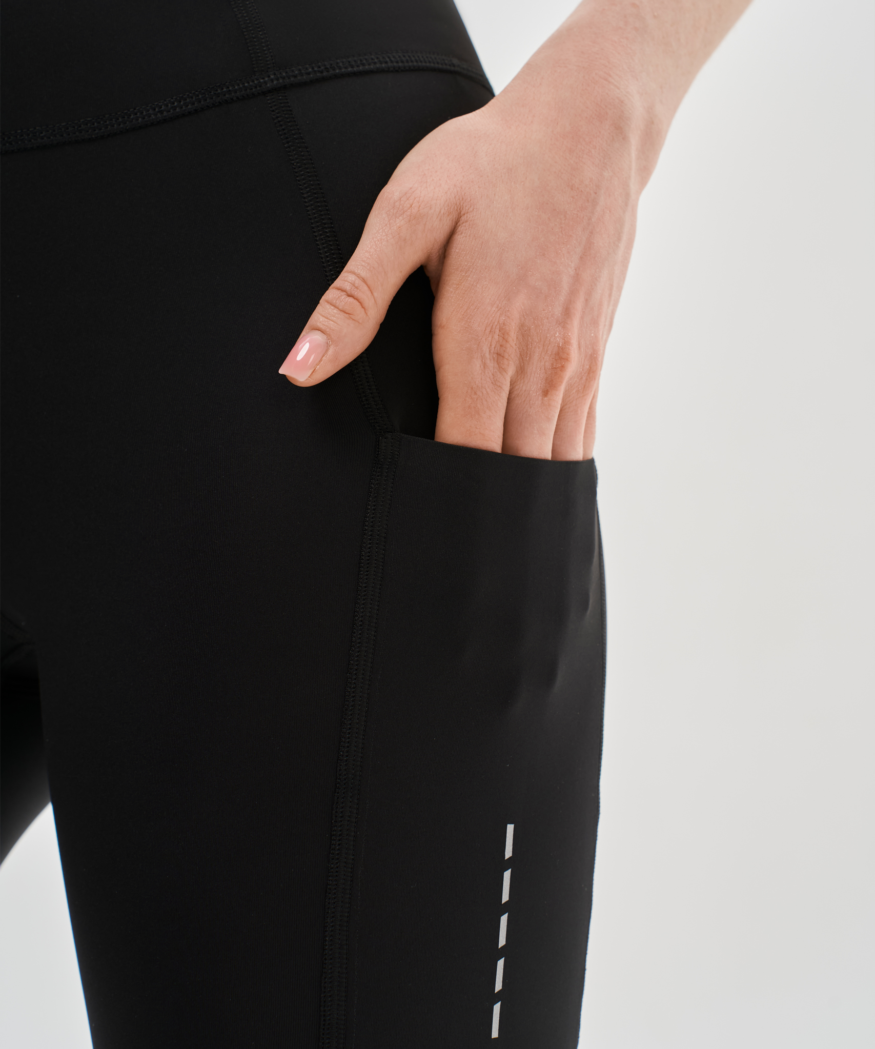 Тайтсы half Nordski Road Black W