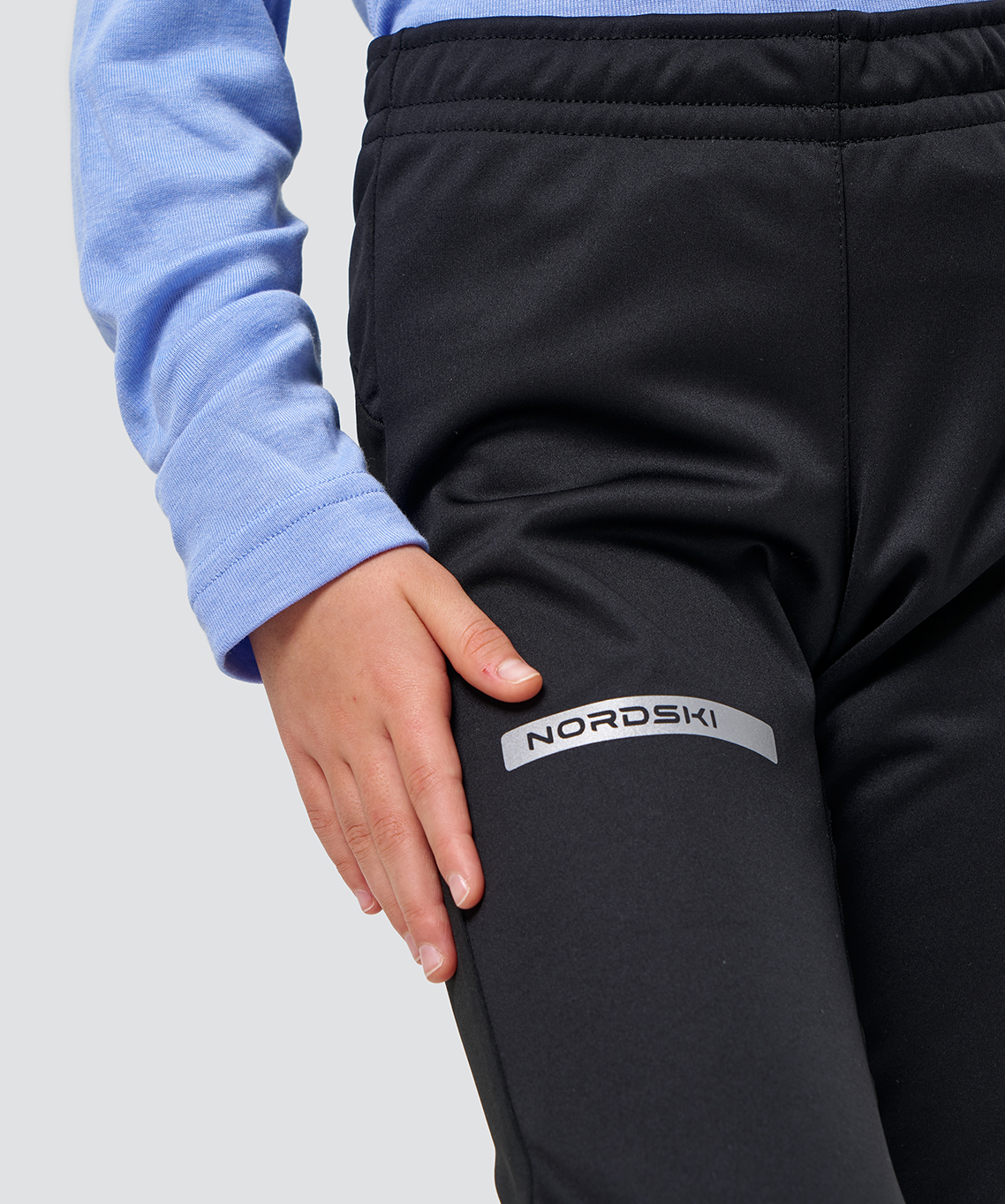 Тренировочные брюки Nordski Jr. Core Black