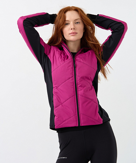 Куртка Nordski Hybrid Warm 2.0 Fuchsia/Black W