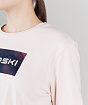 Футболка укороченная Nordski Simple Logo Soft Pink W