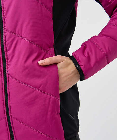 Куртка Nordski Hybrid Warm 2.0 Fuchsia/Black W