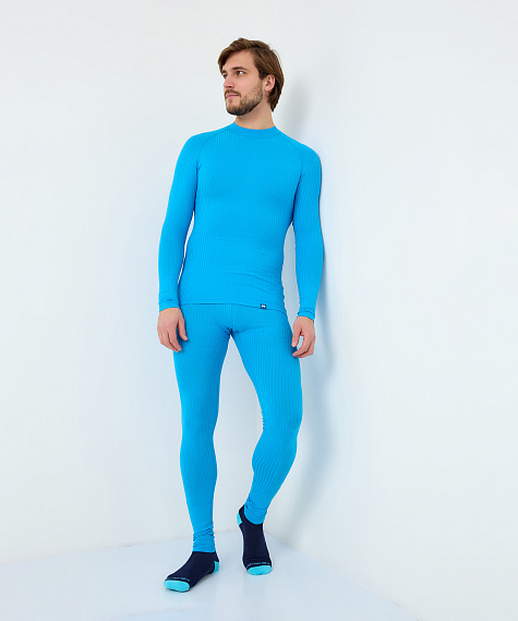 Комплект термобелья Nordski Active Pro Light Blue