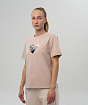 Футболка Nordski Simple Logo Beige/Sunset W