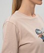 Футболка Nordski Simple Logo Beige/Sunset W